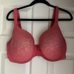Cacique Pink Lace Bra